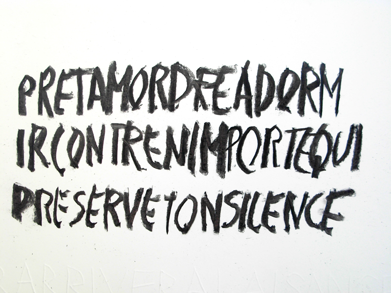 Dessin, Emmanuel Aragon, Prêt à mordre, 2010