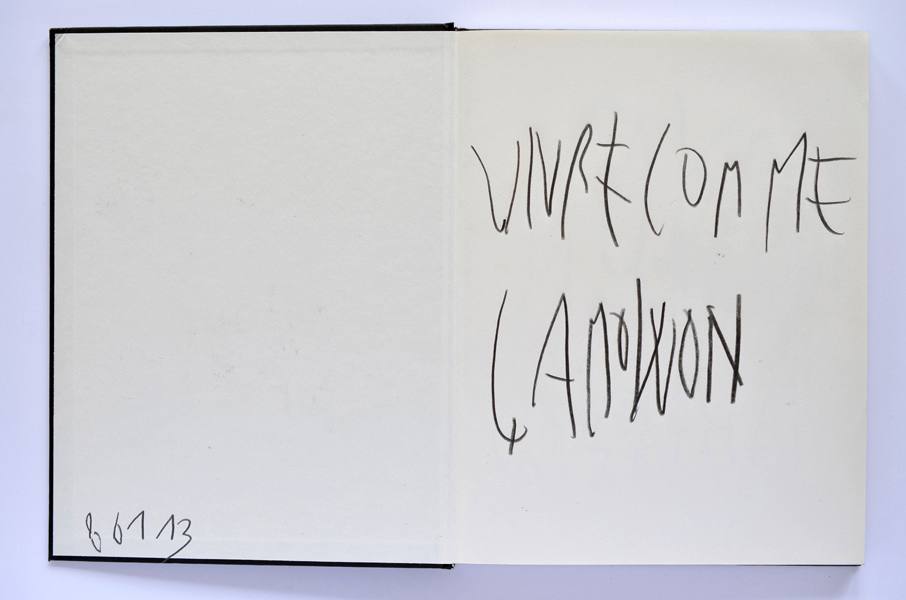 E ARAGON, Carnets, 2012/in progress