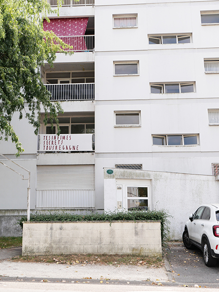 Toute ta mémoire presque, Commande artistique pour les Ateliers Partagés de Panoramas, Quartier Carriet à Lormont (33)
2022, Emmanuel Aragon, 2022