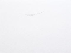Emmanuel Aragon, Dessin contemporain, Yeux fermés, encre sur papier, 2014
