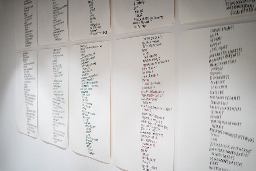 Chants pour quitter, Emmanuel Aragon, 2024, Photo Victor Charrier